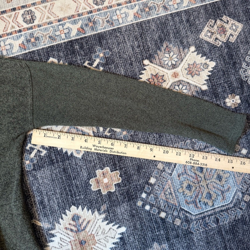 Out From Under Urban Outfitters Green Hooded Open Cardigan Women’s Size Small - Picture 12 of 12